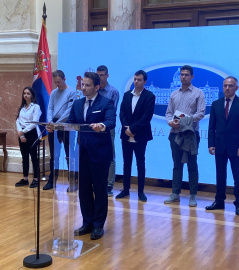 23 June 2022 National Assembly Deputy Speaker Stefan Krkobabic